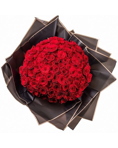 Red Ramo Red Roses Ramo Buchon - Alexandria Floral